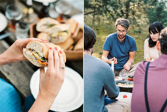 picnic gathering friends nature kinfolk